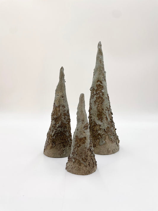 CHRISTMAS TREE TRIO 1 GREY